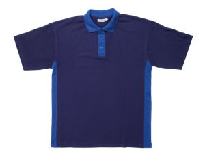 Image de Lekkerkerker Shirt polo marine/korenblauw