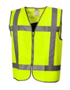 Afbeeldingen van Drimmelen AK TR. VH-vest met rits geel RWS