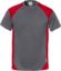 Bild von HEK T-shirt grijs-rood