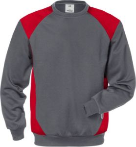Afbeeldingen van HEK sweater grijs-rood