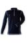 Bild von L&S polo flatlock marine/wit lm