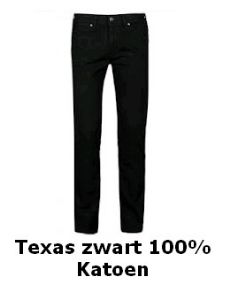Image de Broek jeans Wrangler texas zwart