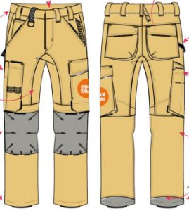 Afbeeldingen van Coolblue 2e kans broek khaki