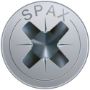 Bild von SPAX Spaanplaatschroef, 4.0 x 45 mm, platkop, gegalvaniseerd, verzinkt